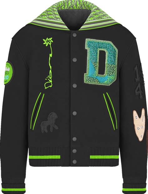 christian Dior varsity jacket